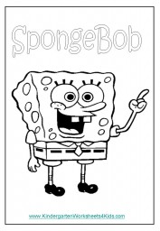 spongebob coloring pages