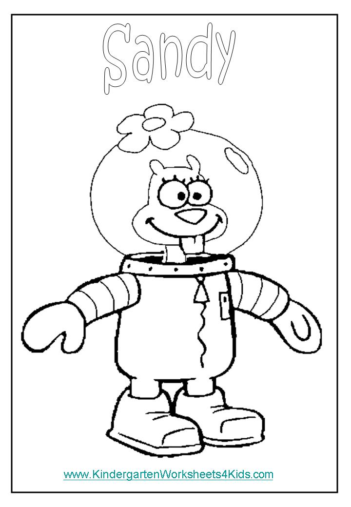 spongebob coloring pages