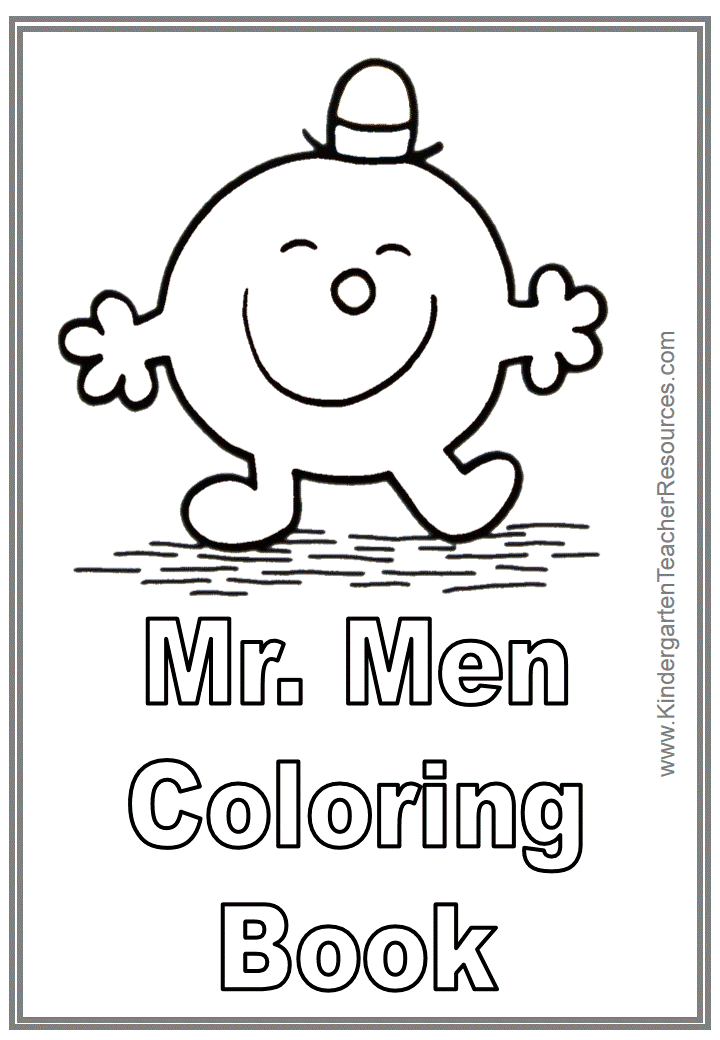 Mr Worry Coloring Sheets