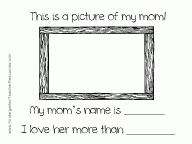 Memory book for mom