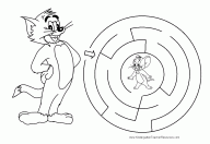 Tom and Jerry Maze