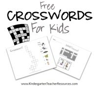 crosswords for kids