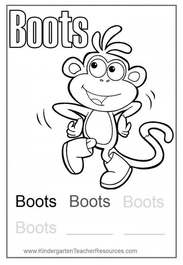 dora coloring pages