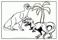 Dinosaur Coloring Pages