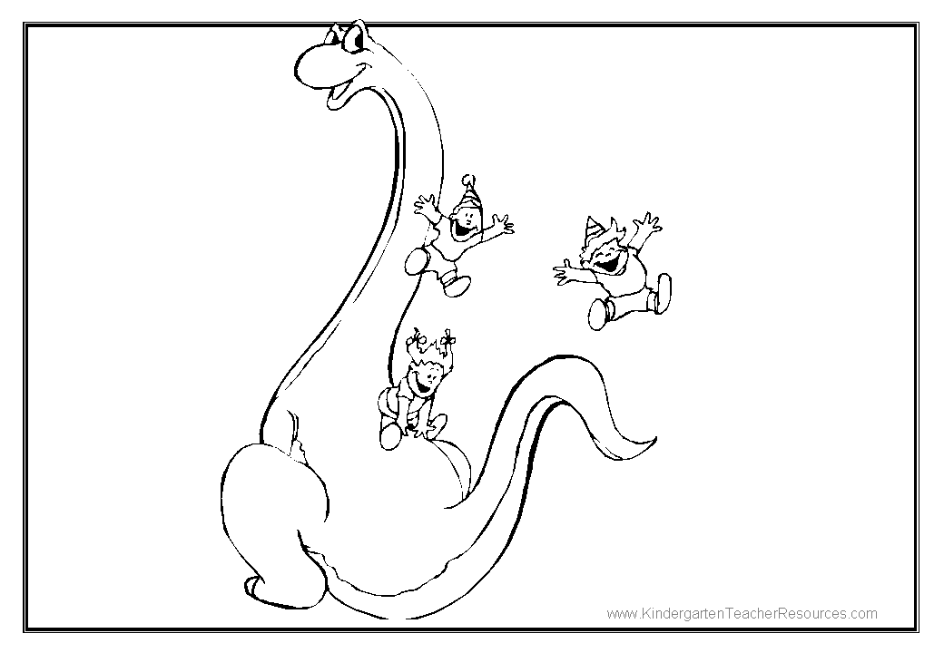 Dinosaur Coloring Pages