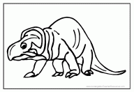 Dinosaur Coloring Pages