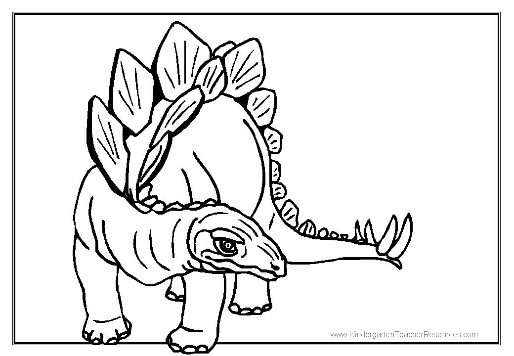 Dinosaur Coloring Pages