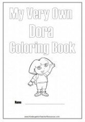 Dora coloring pages