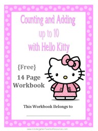 Hello Kitty Math Workbook