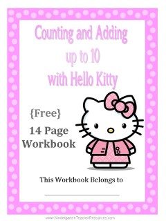 Hello Kitty Math Workbook