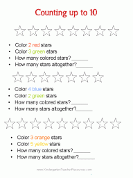Kindergarten early learning