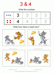 Free Kindergarten Worksheets