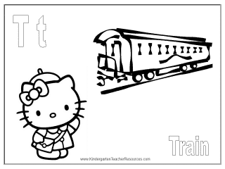 Letter t worksheets