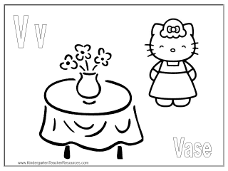 V is for vase