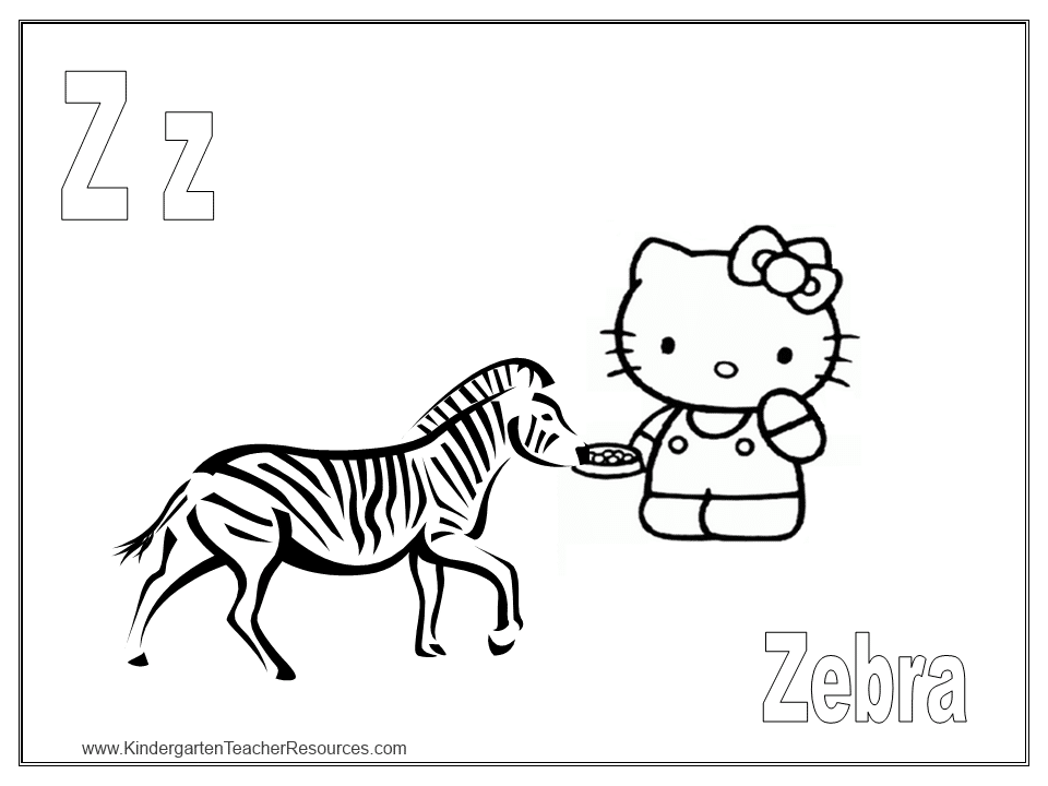 Download Free Hello Kitty Coloring Pages