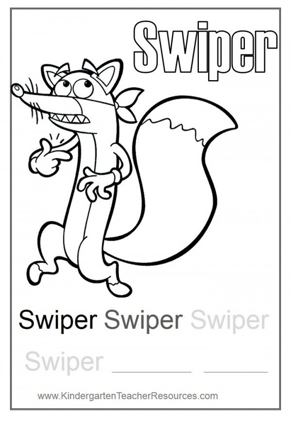 Dora Coloring Pages