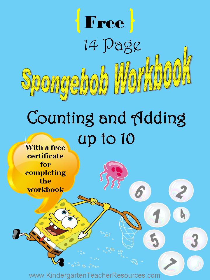 coloring spongebob pages math Math Spongebob Worksheets