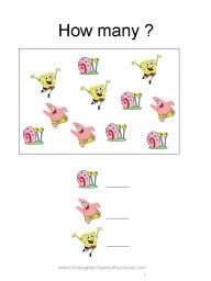 Spongebob activities