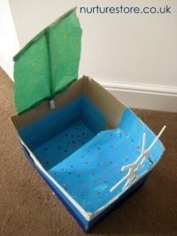 cardboard box craft