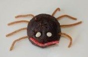 spider shaped cookies