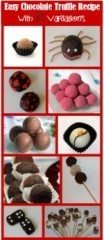 Chocolate truffles for kids