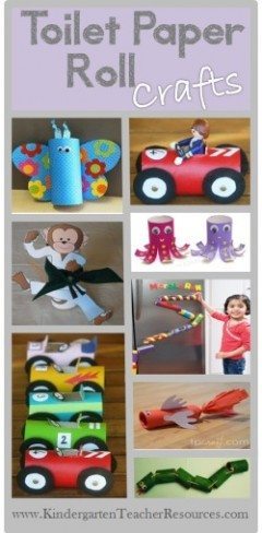 Toilet paper roll craft ideas