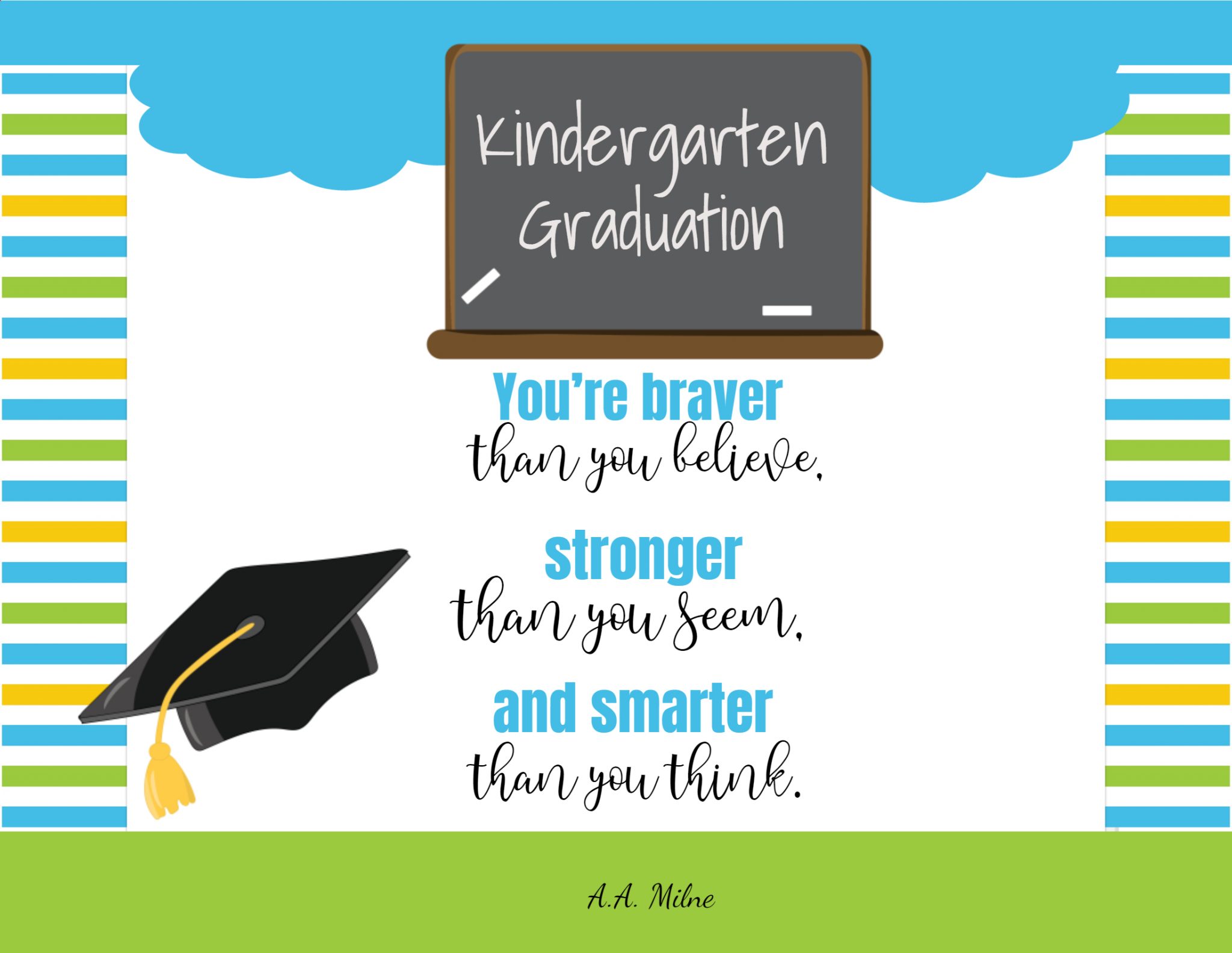 Kindergarten Graduation Quotes